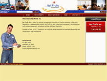 Tablet Screenshot of npinc.com